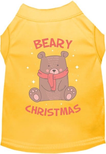 Beary Christmas Pet Shirt