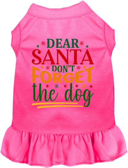 Don't Forget the Dog! Christmas Pet Dress