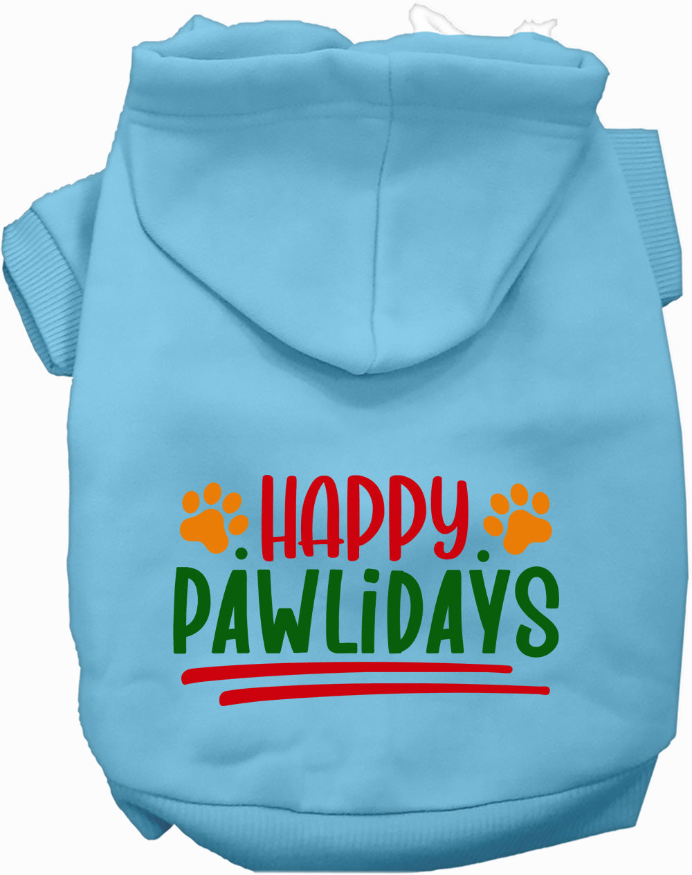 Happy Pawlidays Holiday Pet Hoodie