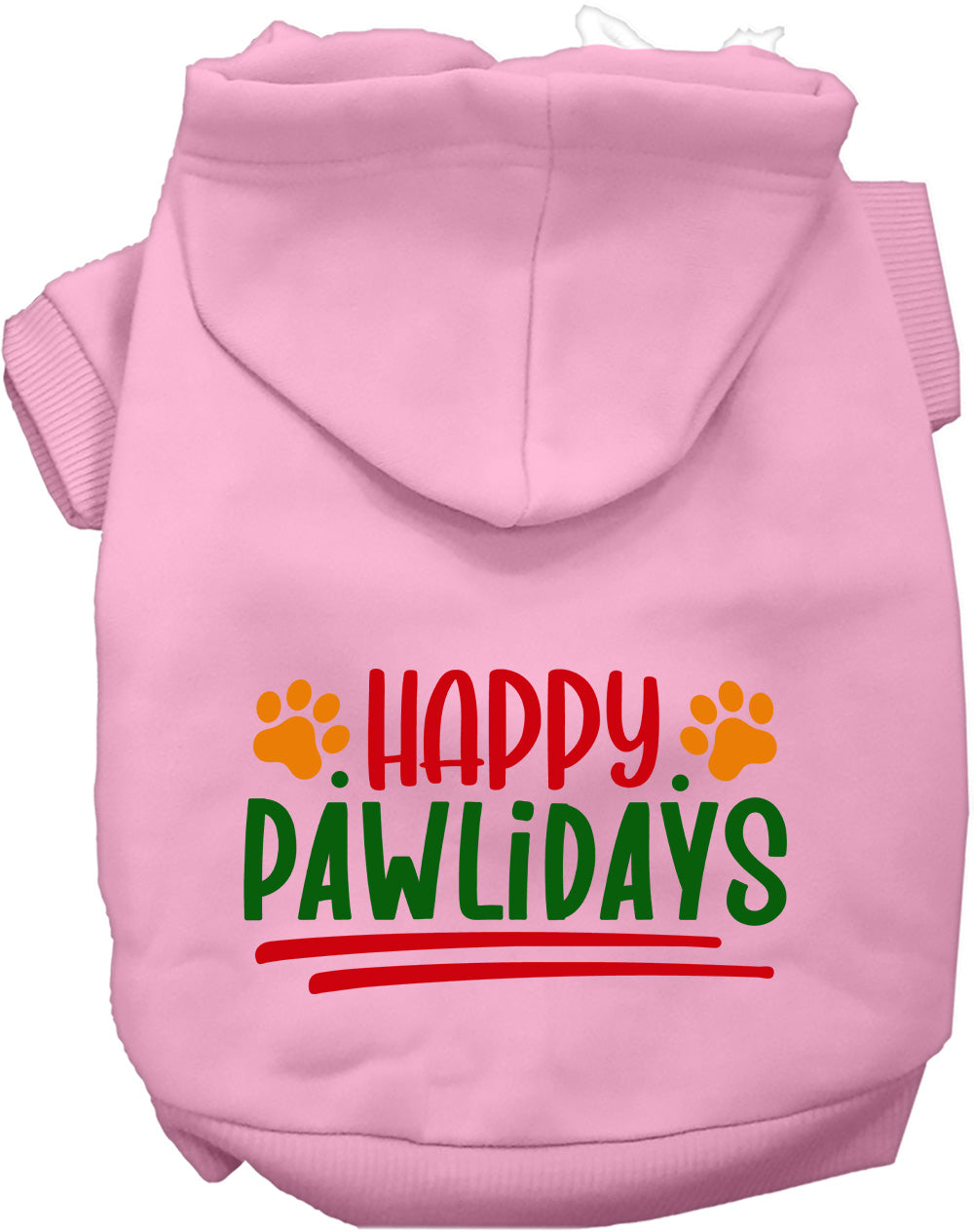 Happy Pawlidays Holiday Pet Hoodie