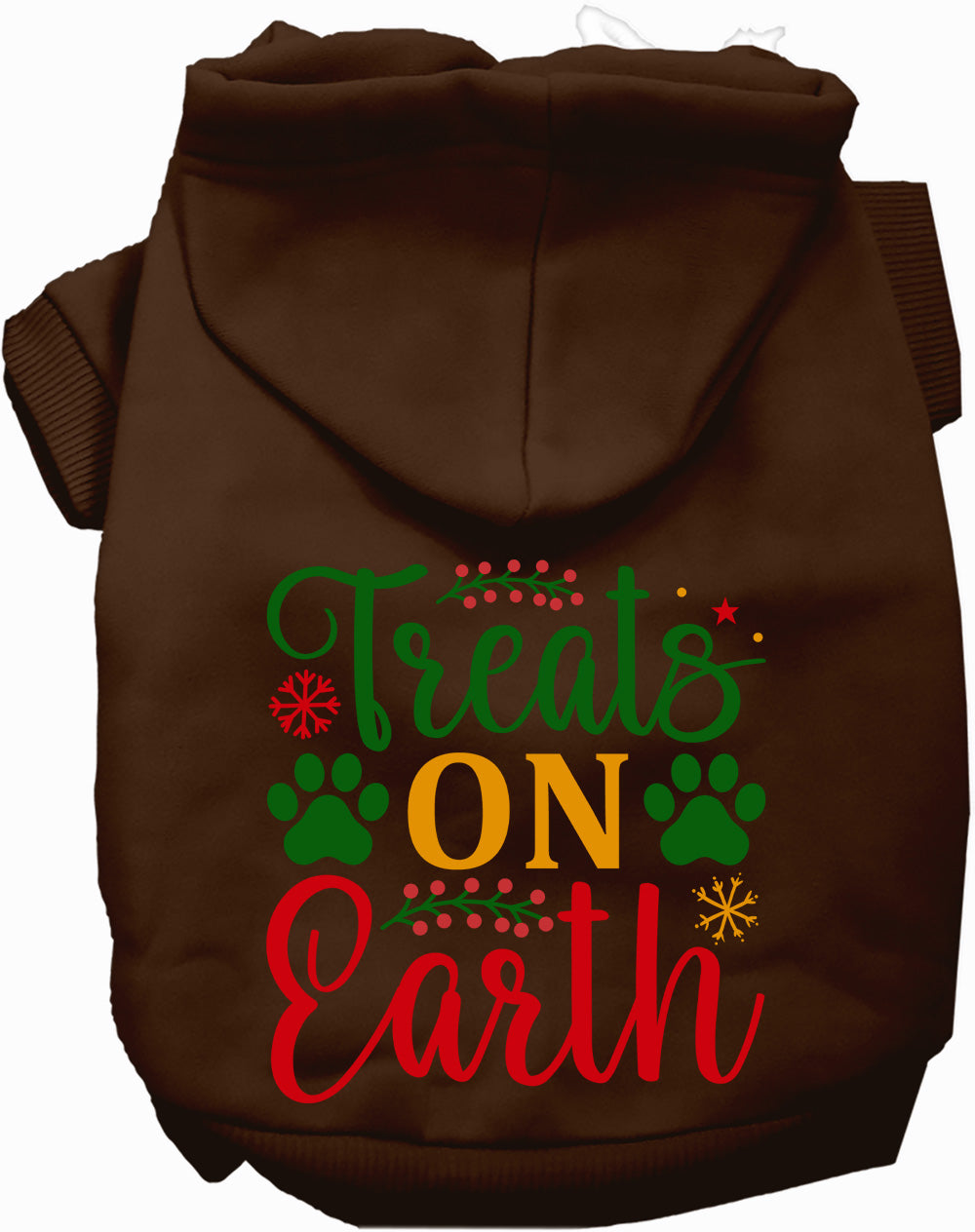 Treats on Earth Christmas Pet Hoodie