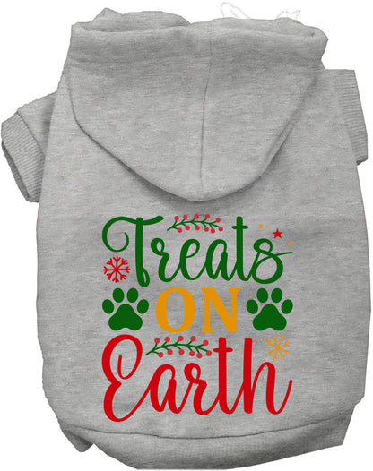 Treats on Earth Christmas Pet Hoodie