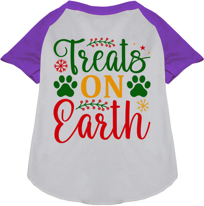 Treats on Earth Pet Raglan Shirt