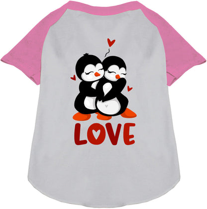 Penguin Love Pet Raglan Shirt