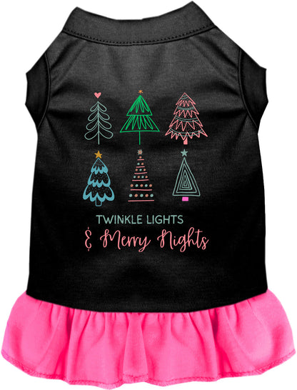 Twinkle Lights, Merry Nights Pet Dress