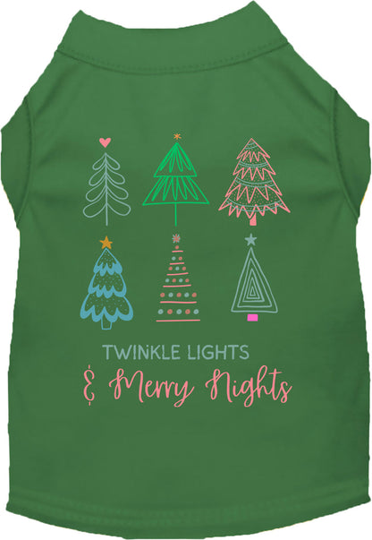 Twinkle Lights, Merry Nights Pet Shirt