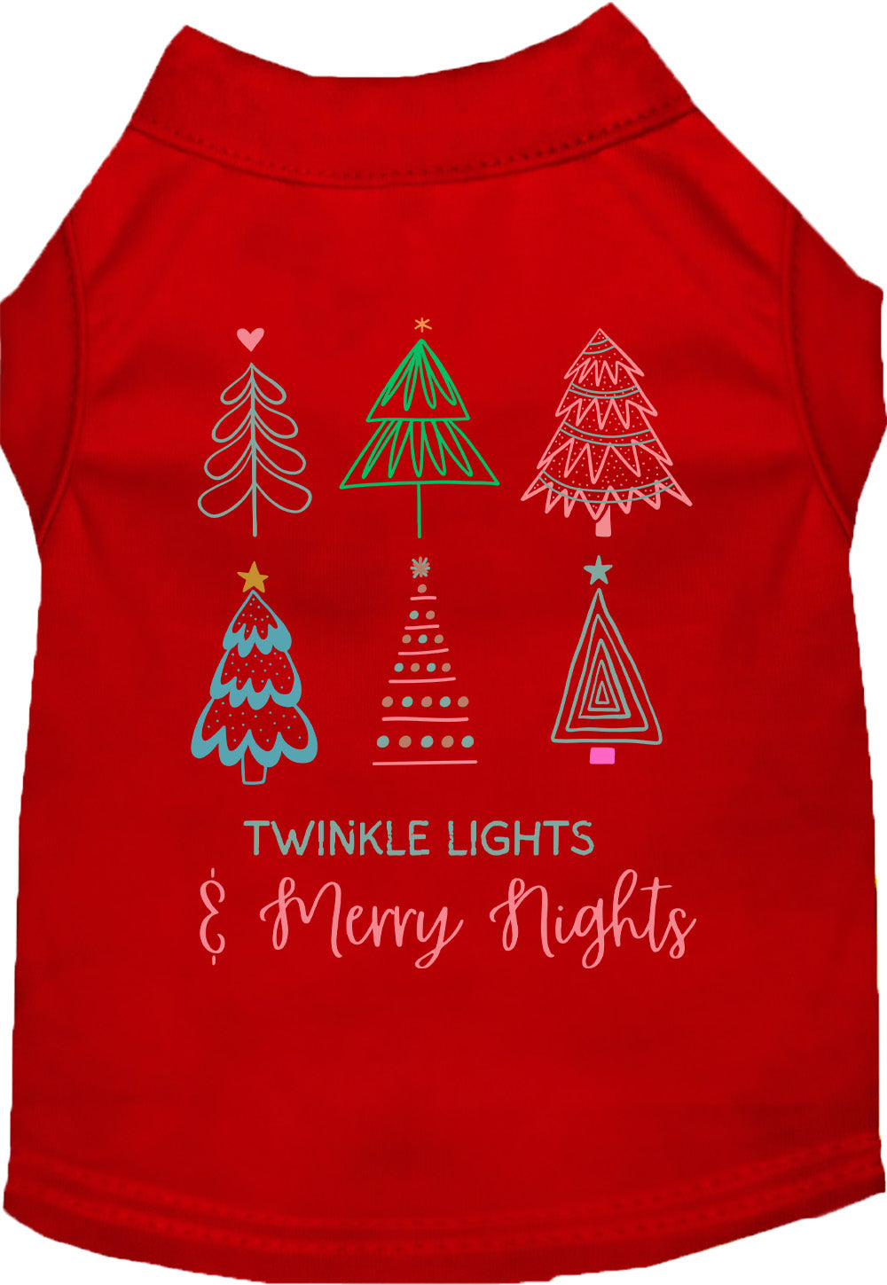 Twinkle Lights, Merry Nights Pet Shirt