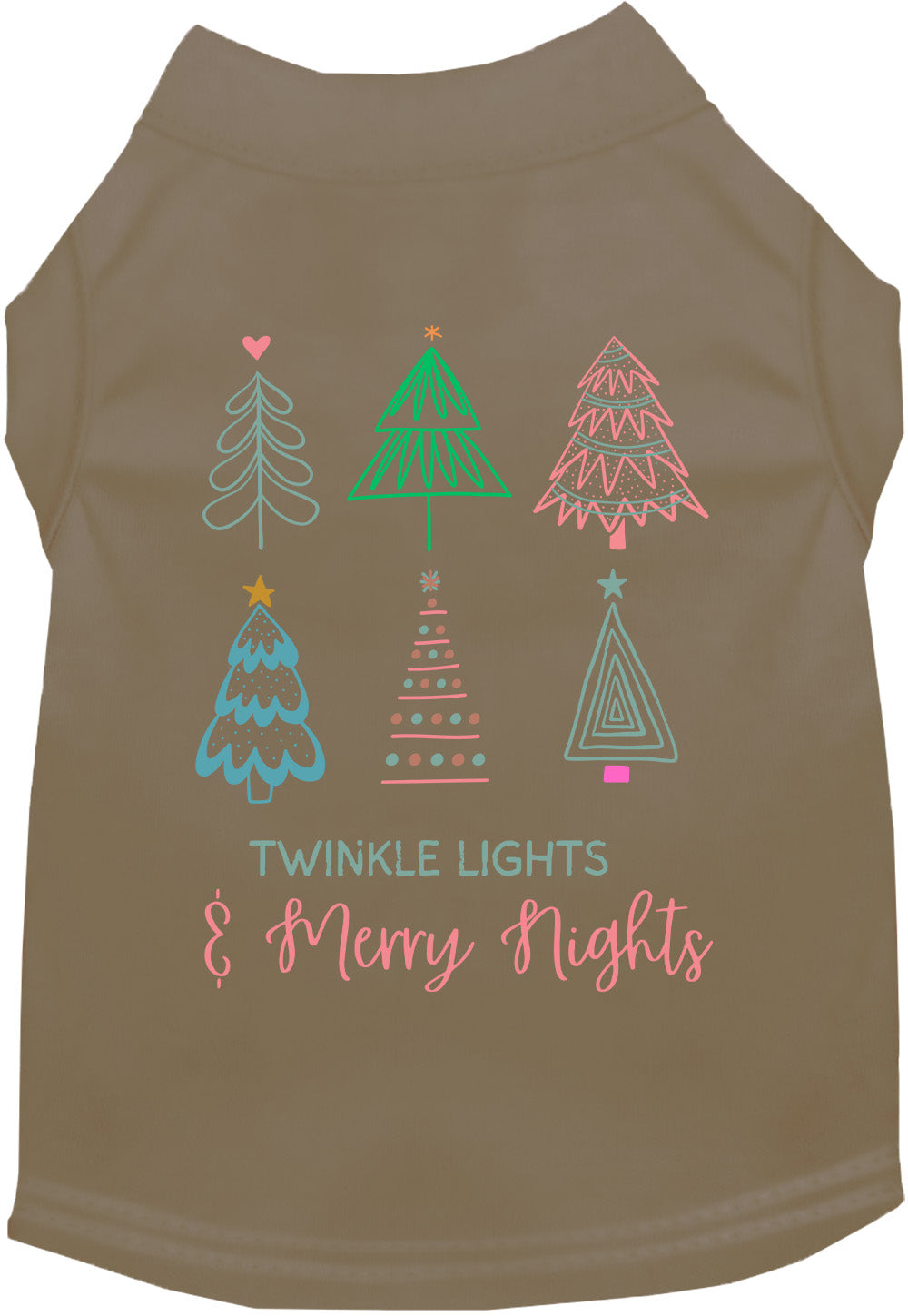 Twinkle Lights, Merry Nights Pet Shirt