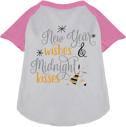 Midnight Kisses Pet Raglan Shirt