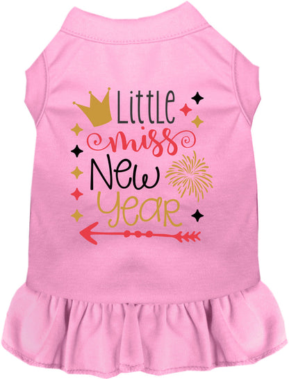 Little Miss New Year Pet Dress