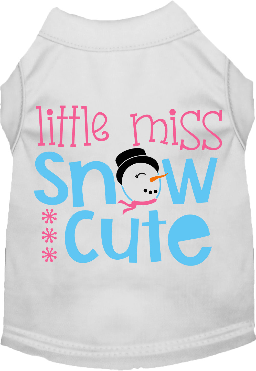 Little Miss Snow Cute Pet Shirt