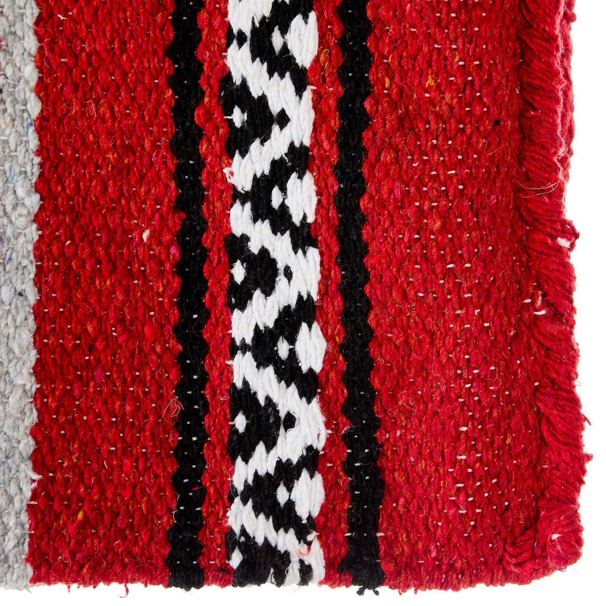1302-3 Hogan 30x60 Acrylic Blend Saddle Blanket Red