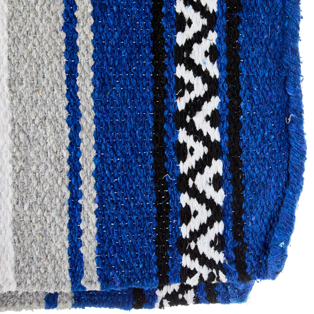 1302-5 Hogan 30x60 Acrylic Blend Saddle Blanket Royal Blue