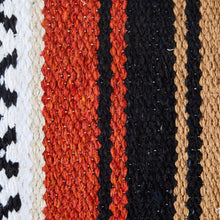 1302-9 Hogan 30x60 Acrylic Blend Saddle Blanket Rust
