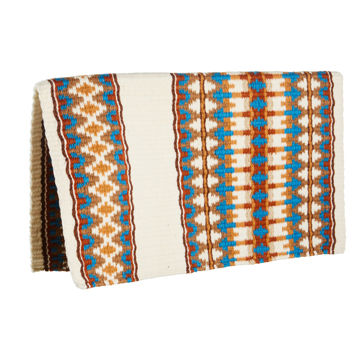 1313AA-54 Double Arrow 40X34 New Zealand Wool Saddle Blanket
