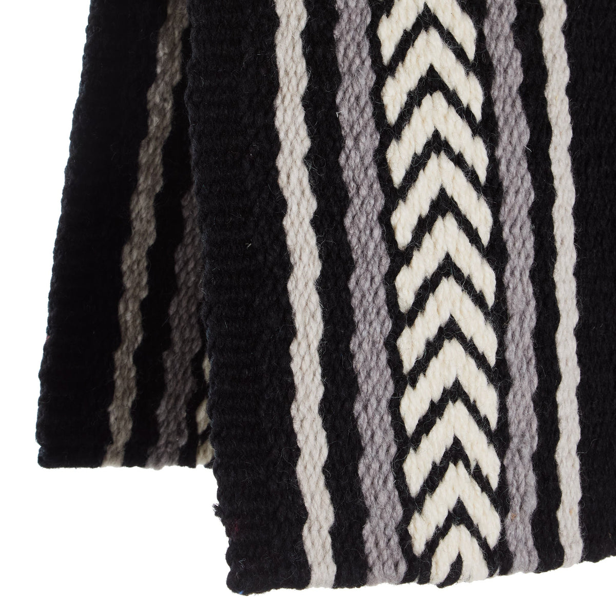 1425-4 Iron Horse 36inx34in New Zealand Wool Saddle Blanket MULTI