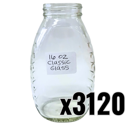 16 oz Glass Classic Jars