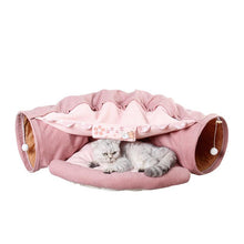 Feline Funhouse Interactive Cat Tunnel - Portable Play Toy For Cats, Rabbits, And Ferrets