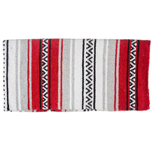 1302-3 Hogan 30x60 Acrylic Blend Saddle Blanket Red