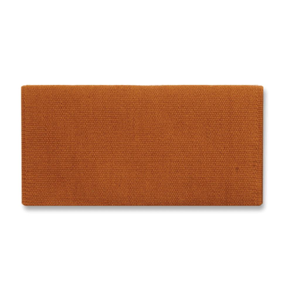 1314-27 San Juan Solid Buckskin 36x34 New Zealand Wool Saddle Blanket
