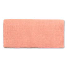 1314-84 San Juan Solid Peach Ice 36x34 New Zealand Wool Saddle Blanket