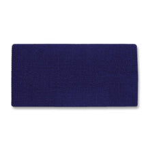 1314-92 San Juan Solid Indigo 36x34 New Zealand Wool Saddle Blanket