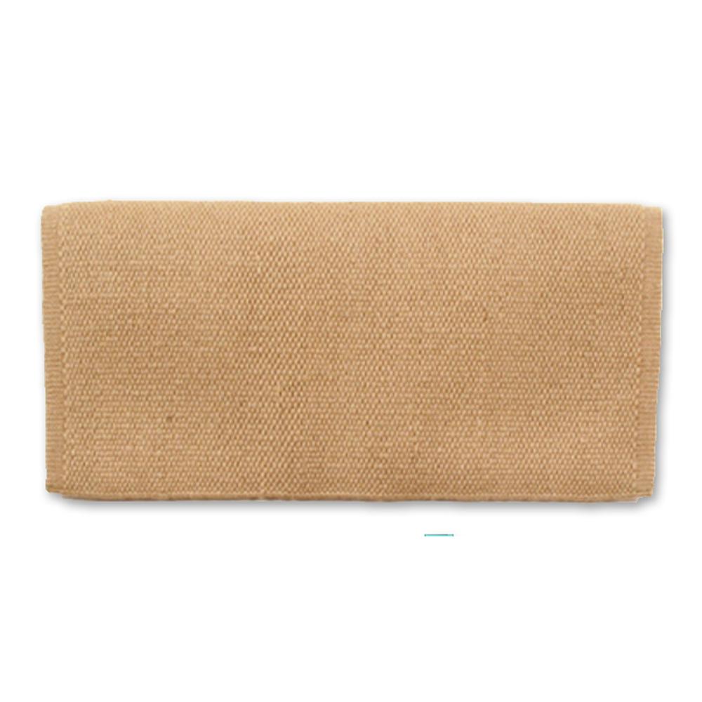 1314A-23 San Juan 34X30 Sand New Zealand Wool Saddle Blanket