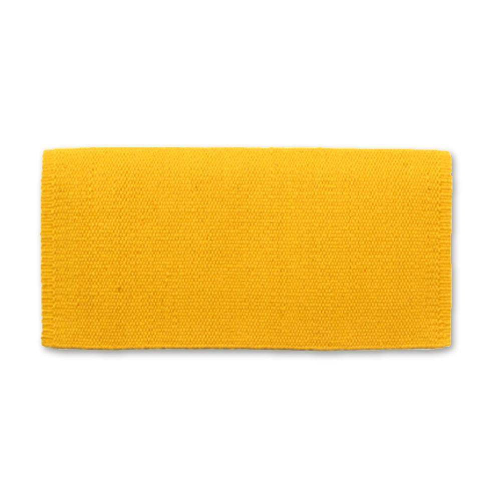 1314A-36 San Juan 34X30 Yellow New Zealand Wool Saddle Blanket