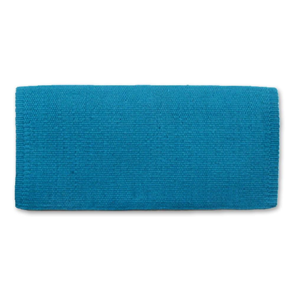 1314A-79 San Juan 34X30 Soft Turquoise New Zealand Wool Saddle Blanket