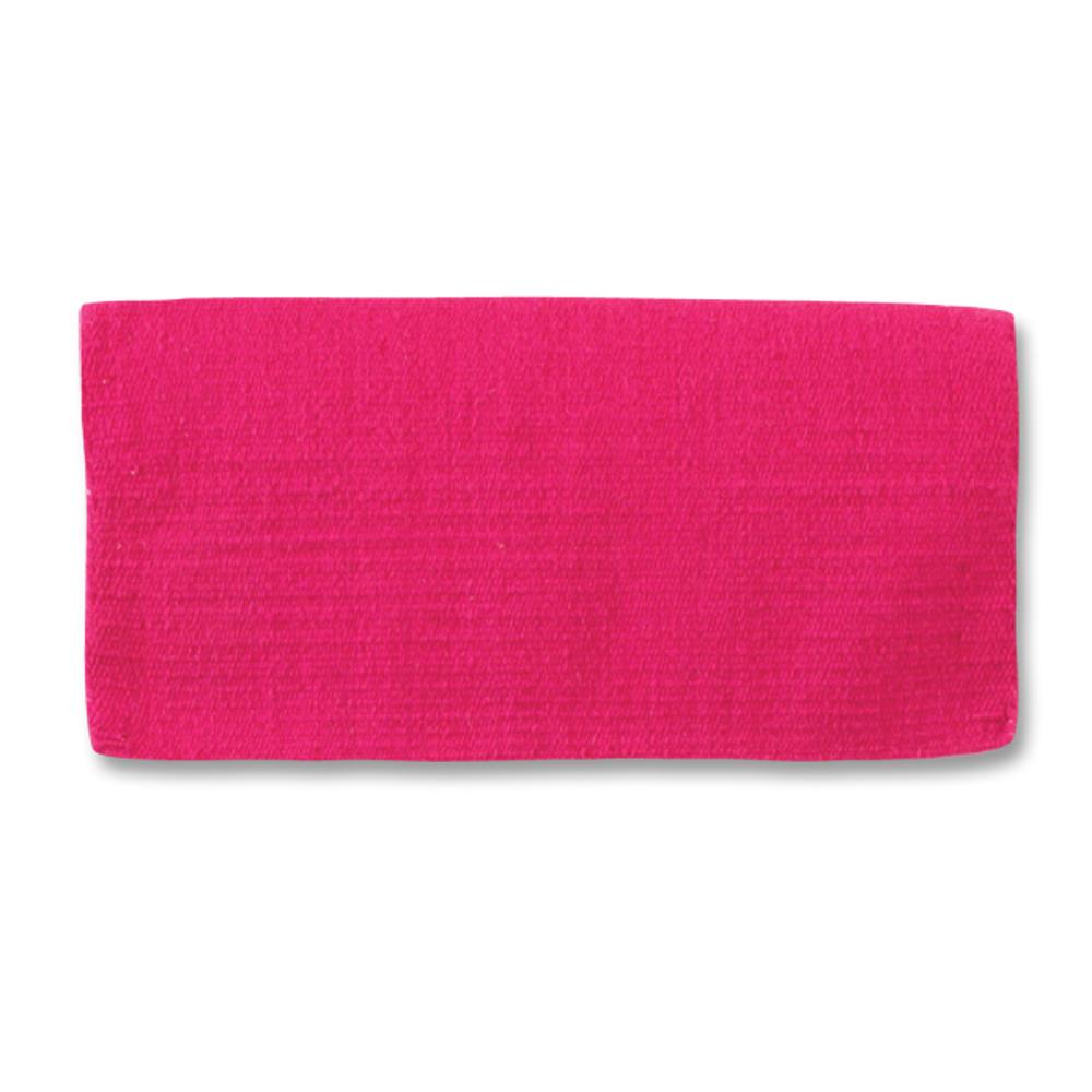 1314P-72 San Juan 24x24 Fuchsia New Zealand Wool Pony Saddle Blanket