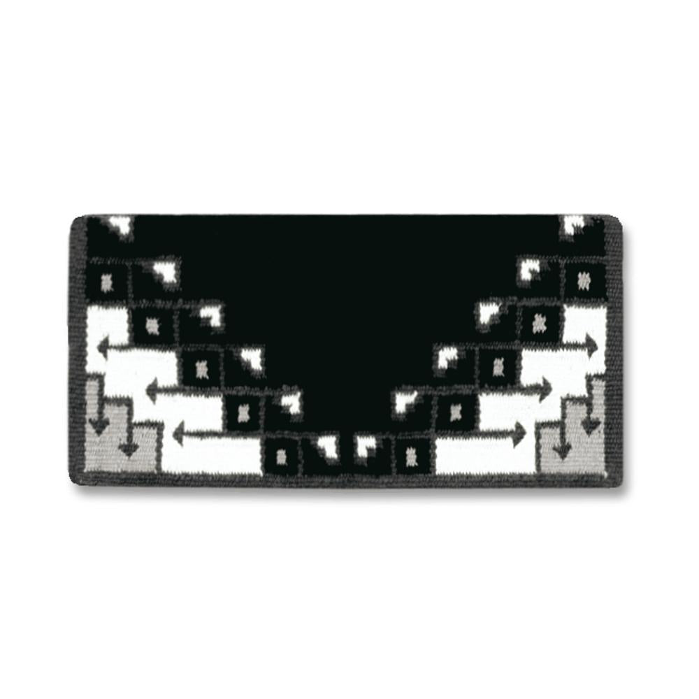 1447-9 Pueblo 38x34 New Zealand Wool Saddle Blanket