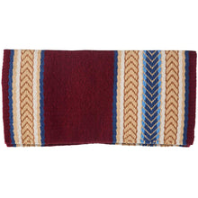 1425-7 Iron Horse 36x34 New Zealand Wool Saddle Blanket MULTI