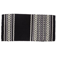 1425-4 Iron Horse 36inx34in New Zealand Wool Saddle Blanket MULTI