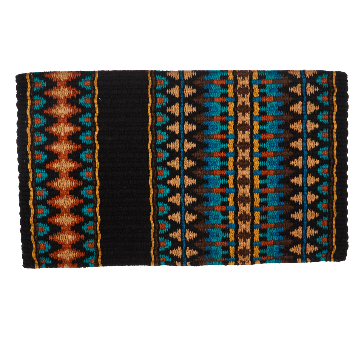 1313AA-63 Double Arrow 40X34 New Zealand Wool Saddle Blanket