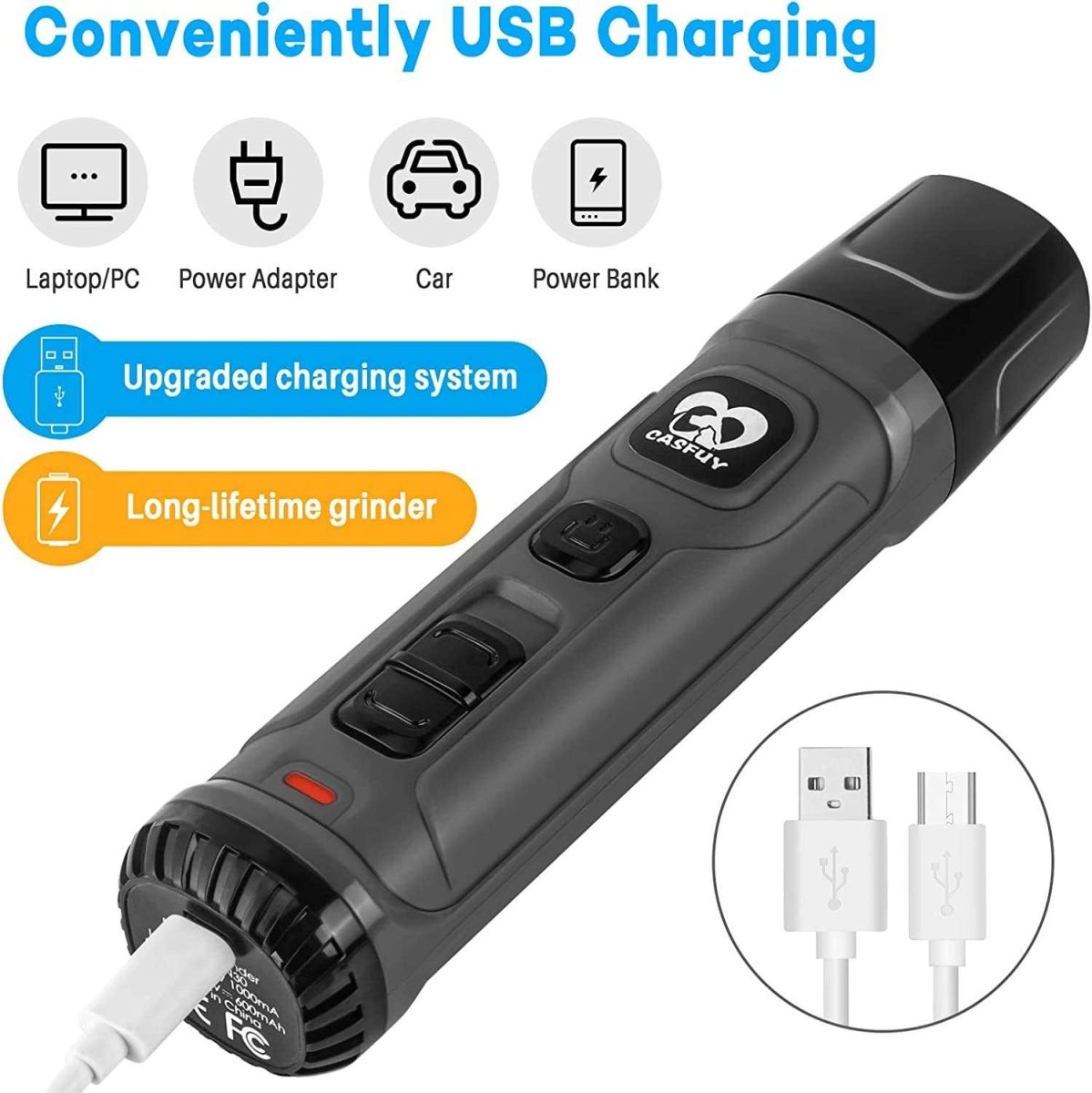 Dog nail easier with 2 LED Light