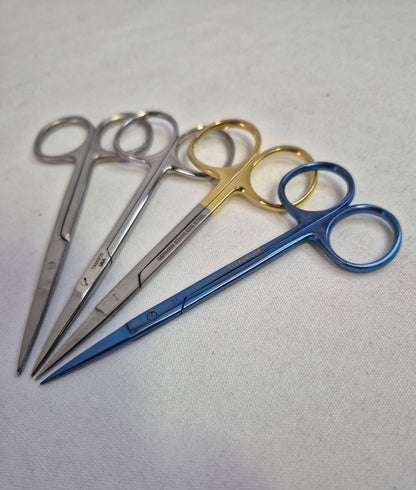 Iris Scissor, Straight 4.5" (4 options)