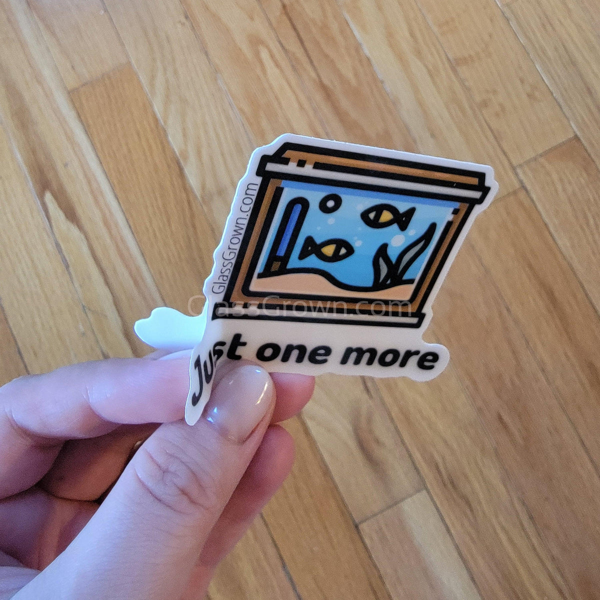 Just One More Tank Decal Sticker