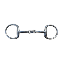 AJ Tack French Link Curved Eggbutt Snaffle Bit