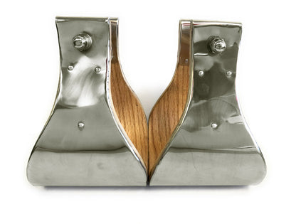 AJ Tack Monel Stirrups