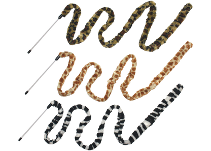 Multipet Safari Wizard Wands - Assorted Animal Prints 5"