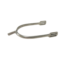 AJ Tack Men's Stainless Steel Prince of Wales English Spurs