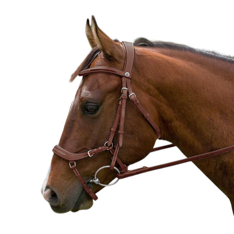 Laureate by Henri de Rivel Anatomical Bridle w/ Rubber Reins