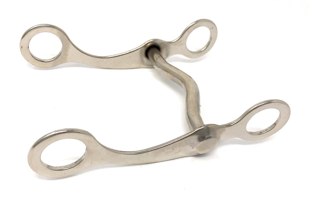 AJ Tack Low Port Grazing Miniature Horse Bit
