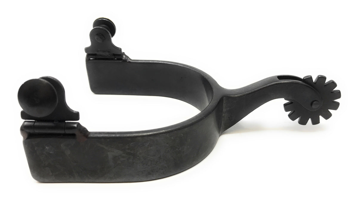AJ Tack Men's Antique Brown Revolver Spurs