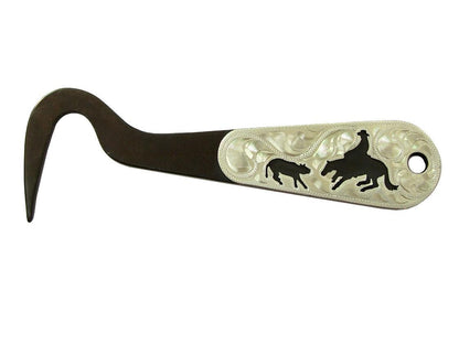 AJ Tack Antique Brown Steel Hoof Pick