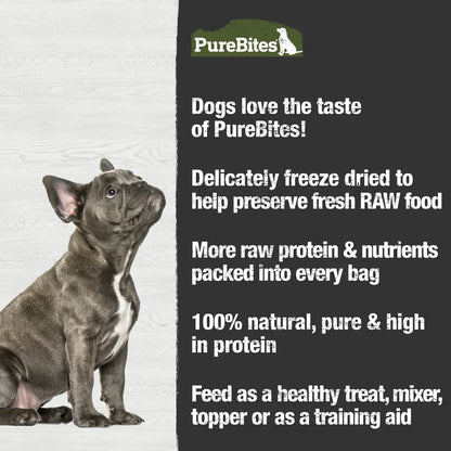 Pure Bites Beef Freeze Dried Dog Treats