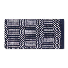 1340-10 Double Weave 32x64 Acrylic Blend Saddle Blanket Navy