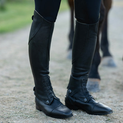 The Hinterland TuffRider Ladies Convertible Riding Boots – Use as Paddock or Tall Boots