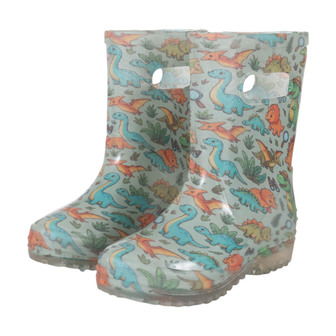 TuffRider PuddleJump Boots for Children-Dino Explorer