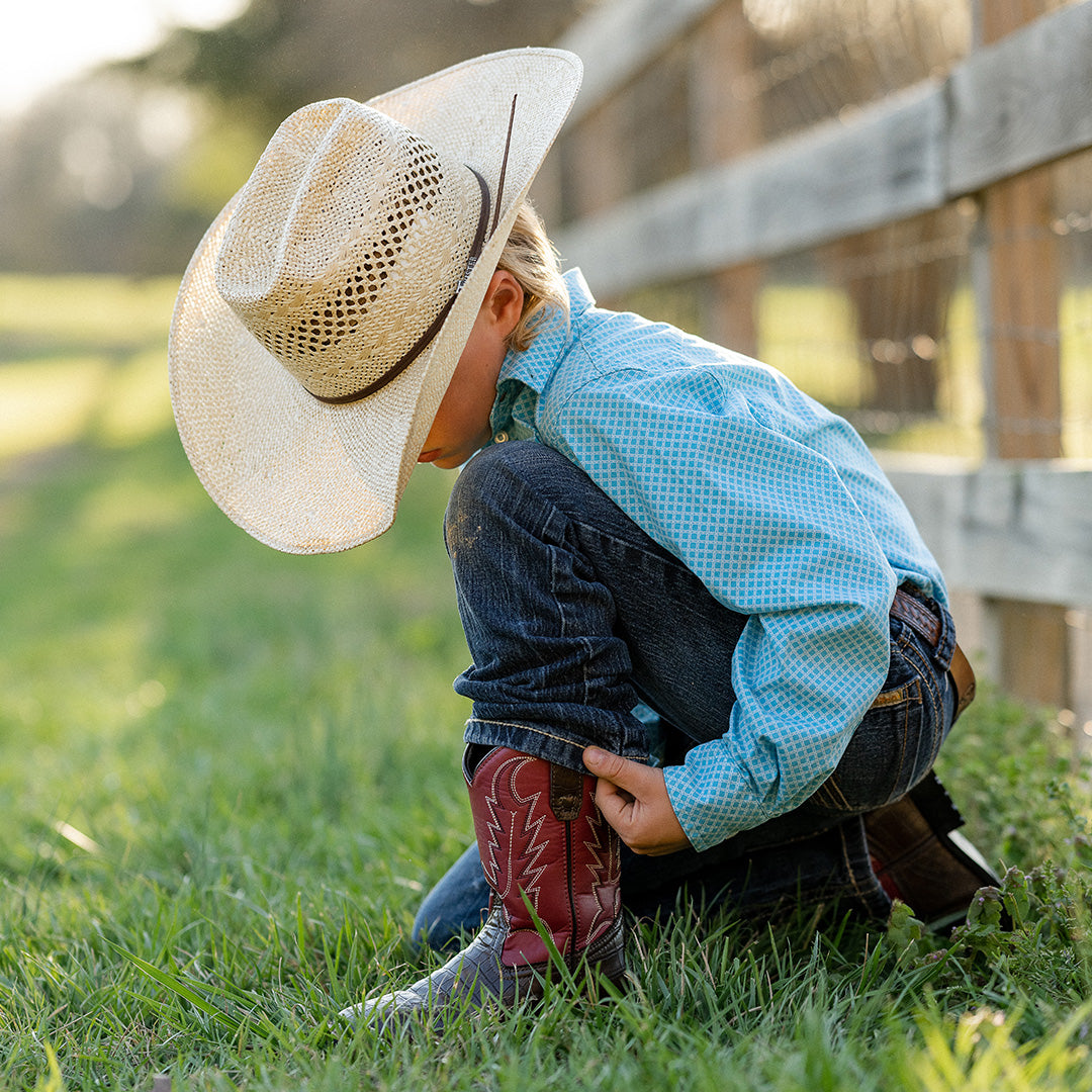TuffRider Children's Redwood Square Toe Western Boot
